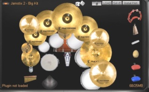 virtual drumming