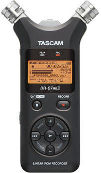 Tascam-DR-07mkII Portable Digital Audio Recorder