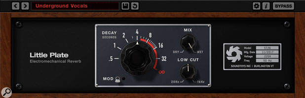 LIttle-Plate reverb plugin